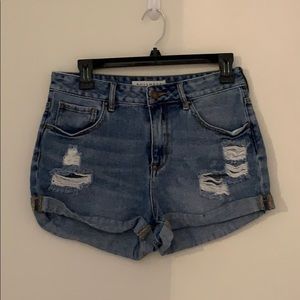 Bullhead High Waist Festival Shorts Size 28